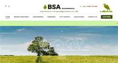 Desktop Screenshot of bsaenvironmental.co.uk